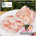 Chicken bone-in WINGS ayam broiler sayap frozen SoGood Food (price/pack 600g 5-6pcs)